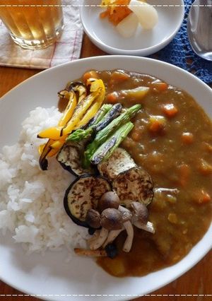 カフェ風＊夏野菜カレー-レシピのメイン写真