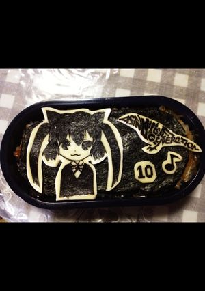 キャラ弁！あずにゃん・アジカン！-レシピのメイン写真