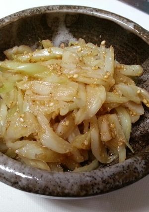 キャベツの芯で一品-レシピのメイン写真