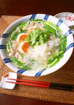 海老と豚肉のそうめんフォー-レシピのメイン写真