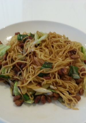 納豆焼きそば(にんにく醤油味)-レシピのメイン写真