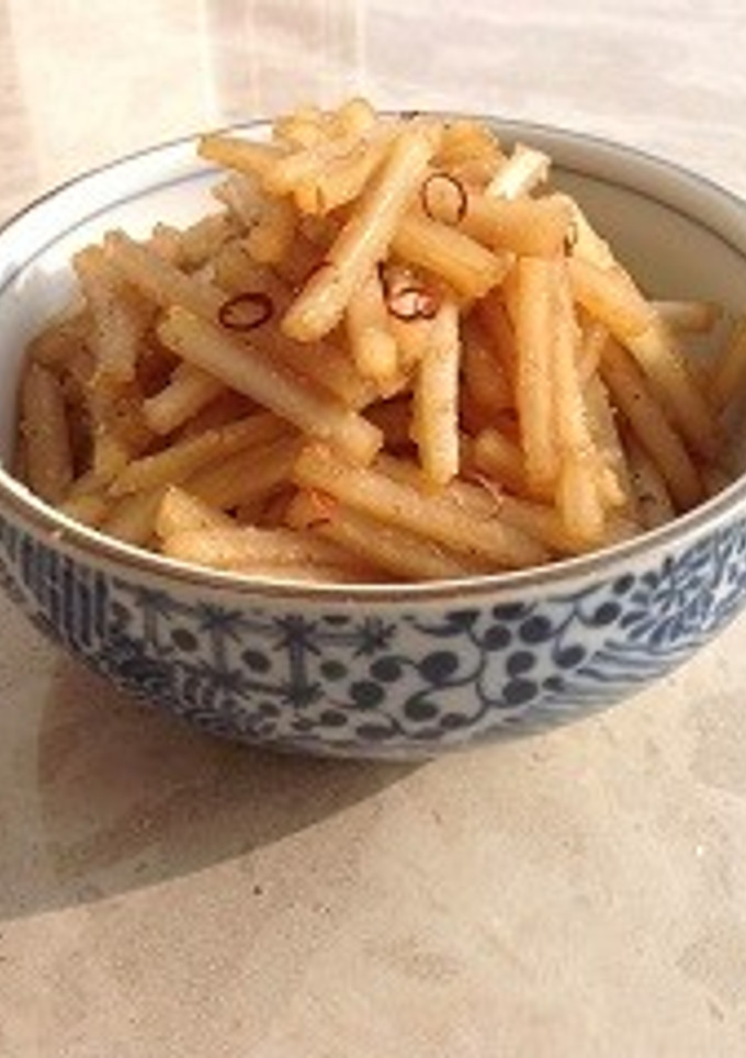 節約 大根の皮のゴマきんぴら-レシピのメイン写真