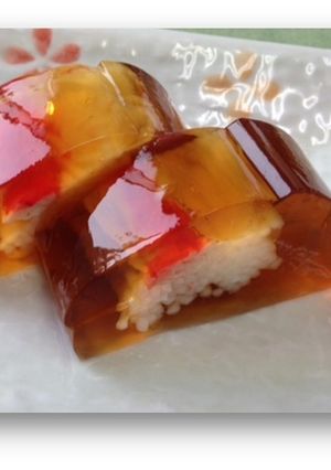 介護食　やわらかそうめんゼリー-レシピのメイン写真