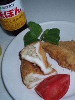 ハンペンのはさみ揚げ-レシピのメイン写真