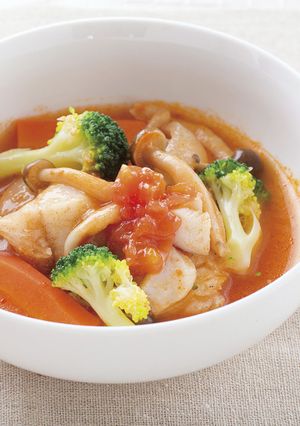 簡単減塩!たらのトマト煮-レシピのメイン写真