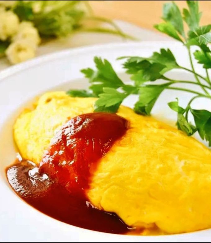 【楽めし】ひき肉と玉ねぎのオムレツ-レシピのメイン写真
