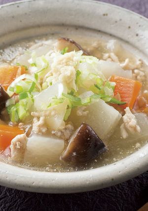 簡単減塩！だいこんとカブのうすくず煮-レシピのメイン写真