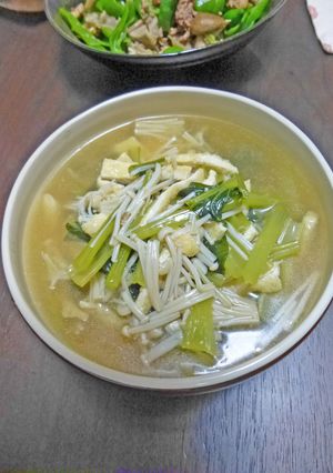 お出汁をきかせた小松菜煮-レシピのメイン写真