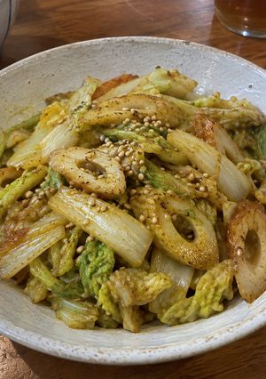 お弁当にも🙆白菜とちくわのカレー炒め-レシピのメイン写真