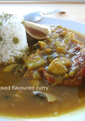 骨付きベーコンのかぼちゃカレー-レシピのメイン写真