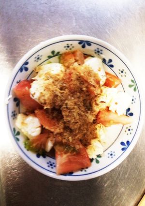 トマトとクリームチーズの和風サラダ-レシピのメイン写真