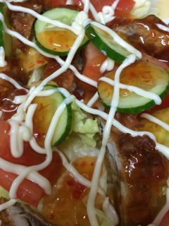 スイートチリソース消費サラダ-レシピのメイン写真