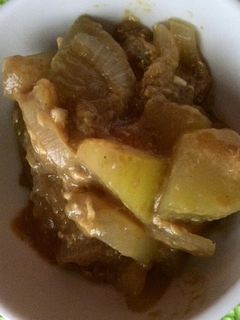 夕顔と玉ねぎのカレー煮-レシピのメイン写真