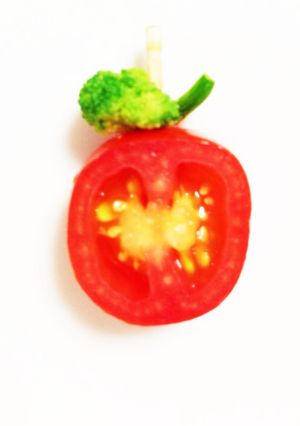 トマトでりんご♡キャラ弁お弁当に-レシピのメイン写真