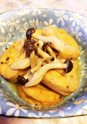 ホッとする がんもどきとしめじの煮物-レシピのメイン写真