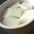 寒天の杏仁豆腐風