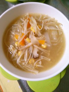 味噌ラーメン 簡単スープ☆ 野菜だけ~!-レシピのメイン写真