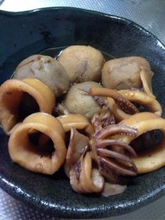 イカと里芋の煮物-レシピのメイン写真