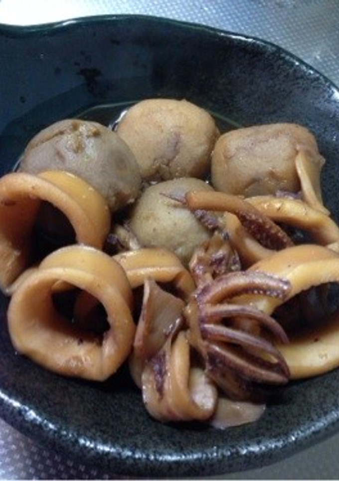 イカと里芋の煮物-レシピのメイン写真