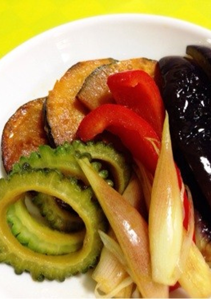 夏野菜の揚げ浸し-レシピのメイン写真