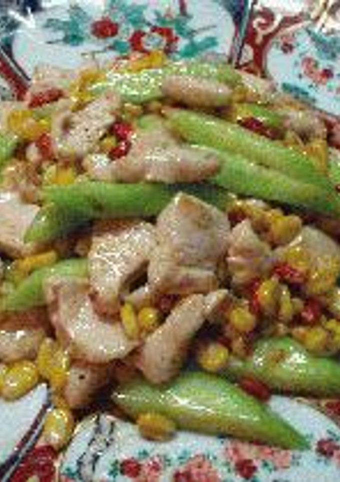 鶏と胡瓜の炒めもの-レシピのメイン写真