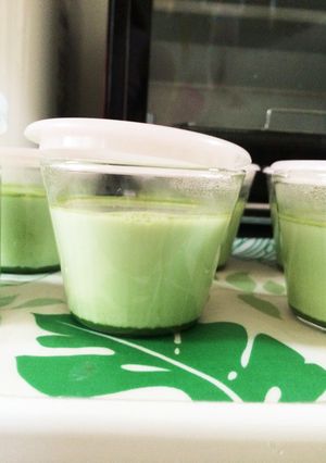簡単！すぐできる抹茶プリン♡-レシピのメイン写真
