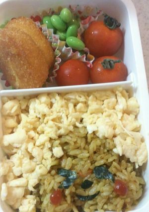 ☆40周年ゴールドモンチッチのキャラ弁☆-レシピのメイン写真