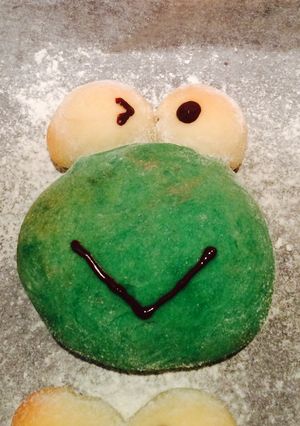 カエルパン-レシピのメイン写真