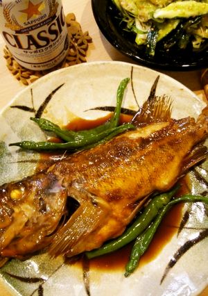 水を使わない＊料亭風こっくり魚の煮付け-レシピのメイン写真