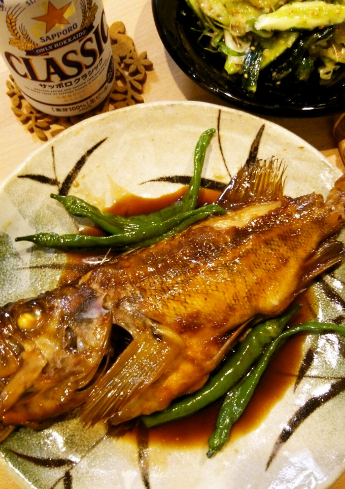 水を使わない＊料亭風こっくり魚の煮付け-レシピのメイン写真