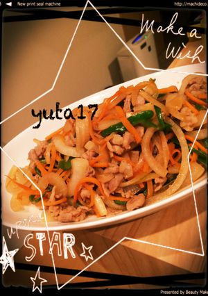 ニンニク肉野菜炒め-レシピのメイン写真