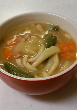 煮くずれじゃがいもスープ-レシピのメイン写真