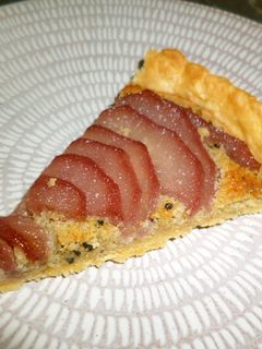 洋梨とごまのタルト-レシピのメイン写真