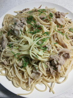 豚肉とみょうがのサッパリパスタ♪-レシピのメイン写真