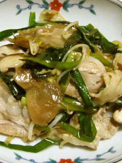豚バラとザーサイの野菜たっぷり炒め-レシピのメイン写真