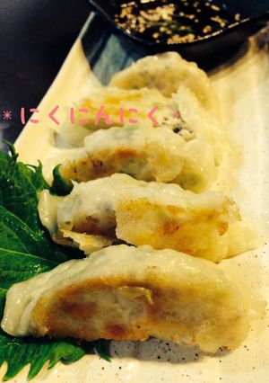 シソ大量消費！鶏肉とシソのさっぱり餃子-レシピのメイン写真