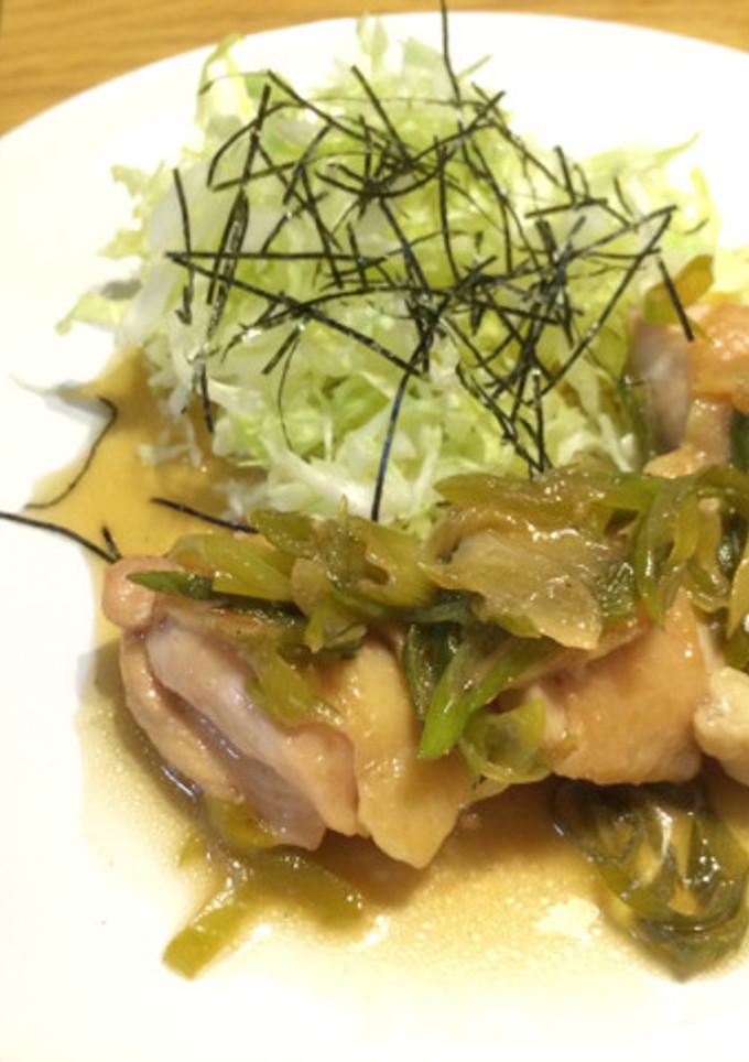 鶏もも肉とネギのポン酢焼き-レシピのメイン写真
