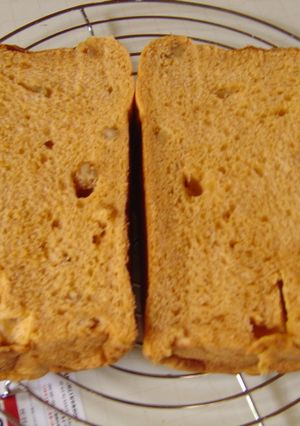 トマトジュース食パン-レシピのメイン写真