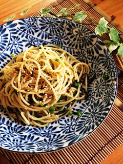 超〜簡単☆材料3つで和風パスタo´∀`-レシピのメイン写真