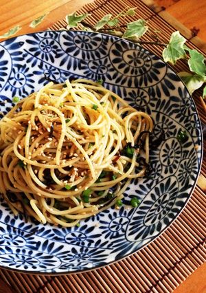 超〜簡単☆材料3つで和風パスタｏ´∀｀-レシピのメイン写真