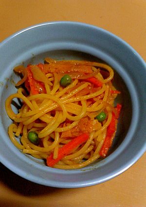 調理室ヨリ〜人気★カレースパゲッティ-レシピのメイン写真