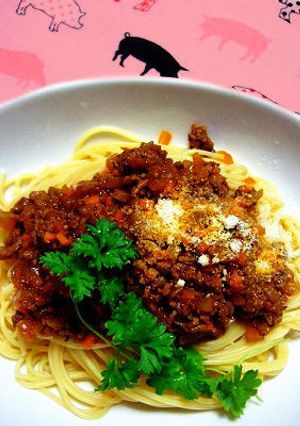肉々しい☆私の基本のミートソース!-レシピのメイン写真