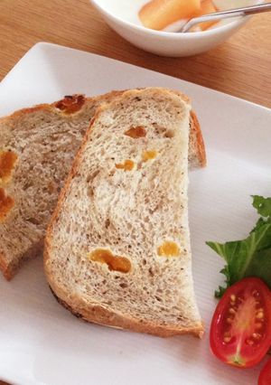 HBでダブルアプリコットティー食パン-レシピのメイン写真