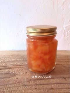☆桃のジャム☆-レシピのメイン写真