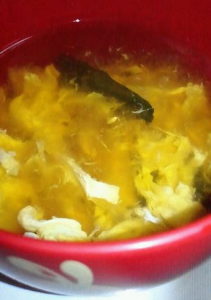 干し椎茸と出汁パックでお吸い物☆幼児食に-レシピのメイン写真