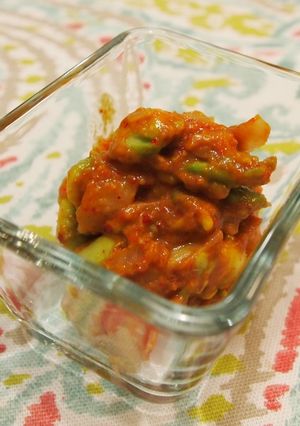 おつまみに★アボカドキムチ-レシピのメイン写真