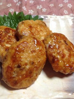 フワフワ♡豆腐入りつくねの照り煮-レシピのメイン写真