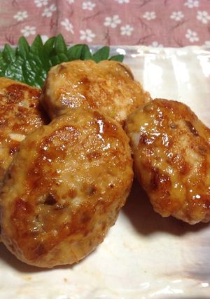 フワフワ♡豆腐入りつくねの照り煮-レシピのメイン写真