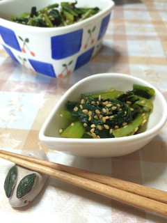 小松菜の味噌和え-レシピのメイン写真