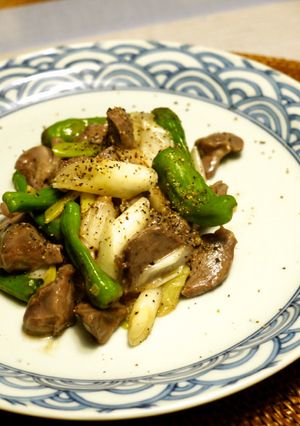 塩レモンだけで味付け、砂肝炒め！-レシピのメイン写真